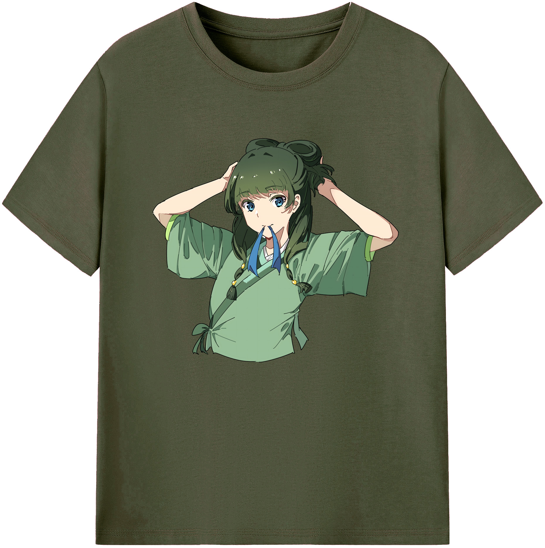 （画像用） 薬屋のひとりごと The Apothecary Diaries 綿100％ メンズ半袖Tシャツ｜肌触りやわらか＆通気性